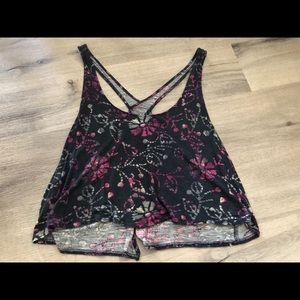 Colorful patterned tank top